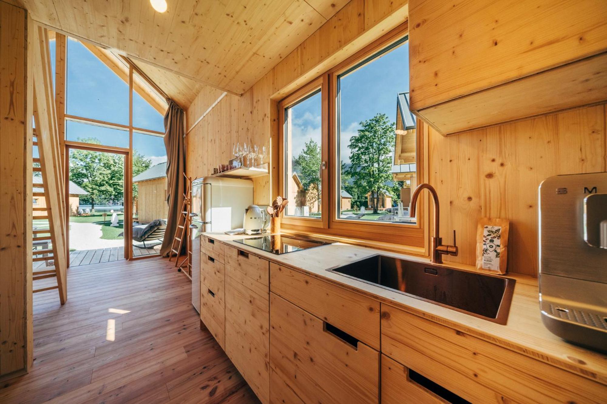 Eco Lodges Millstaetter See Döbriach Buitenkant foto
